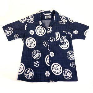 Vintage Hilo Hattie Large Hawaiian Shirt 1970s